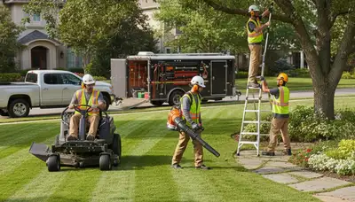Memphis, TN tree service crew providing professional tree care for residential and commercial properties