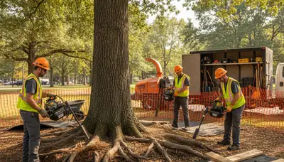 Arbor Tree Care protecting tree roots in Memphis, TN for tree service customers
