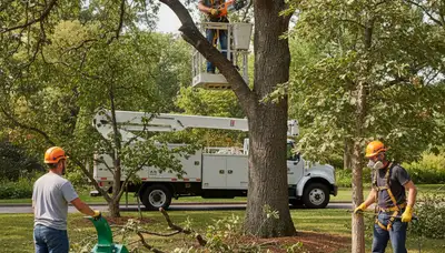 Memphis arborist treating tree disease in TN with professional tree care service