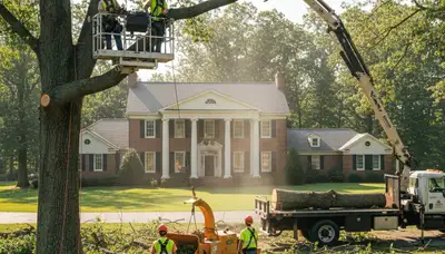 Tree removal crew in Memphis, TN providing professional tree service for homeowners and businesses